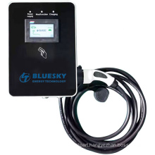 7kw AC EV Charger  IEC62196-2 Type 2 connector CE approved wallbox